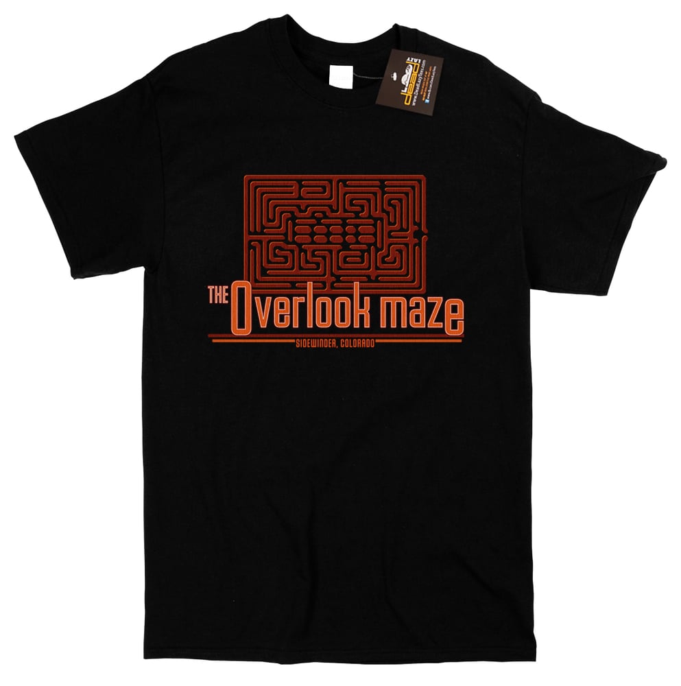 Image of The Overlook Maze T-shirt inspired by The Shining