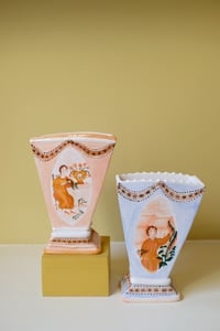 Image 4 of Picking Foxgloves - Romantic Vase