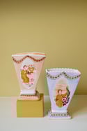 Picking Foxgloves - Romantic Vase