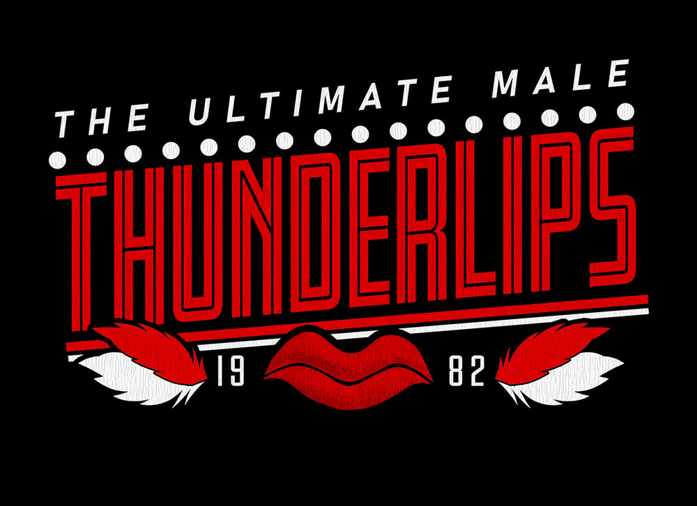 Image of Thunderlips T-shirt inspired by Rocky III