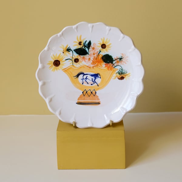 Image of Romantic Vase Small Plate