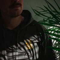 Image 2 of Embroidered Tiki Skull Pigment-Dyed Hoodie