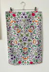 Microfibre Waffle Tea Towel - Floral Pattern