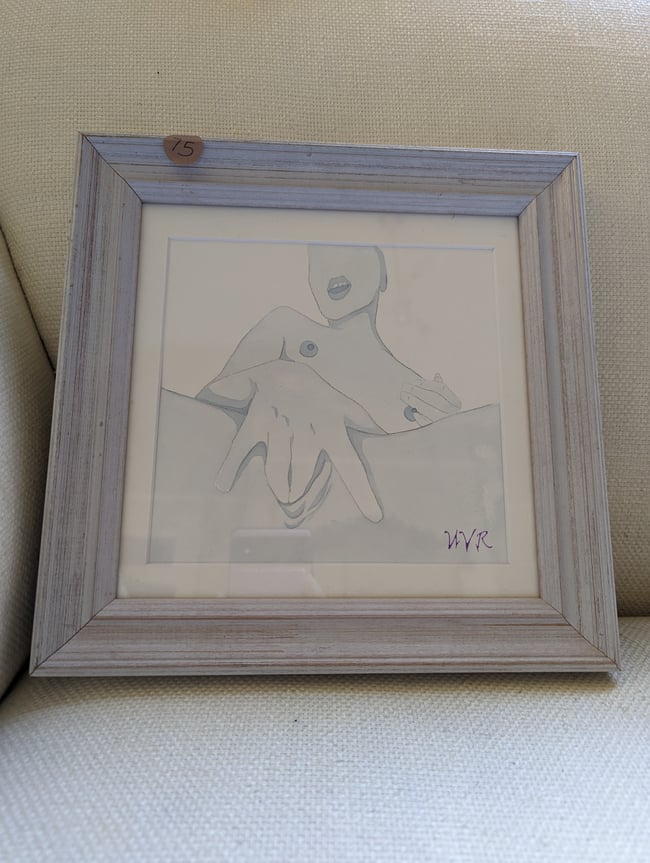 Tamara Self Love Watercolor (framed)