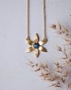 18K Gold Starflower Necklace