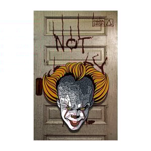 Pennywise soft enamel pin badge