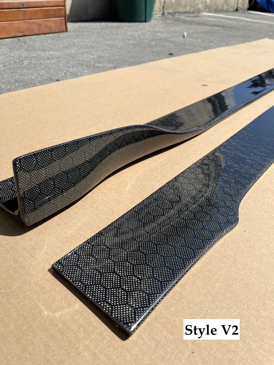 Image of 2022-2023 carbon fiber center panel 