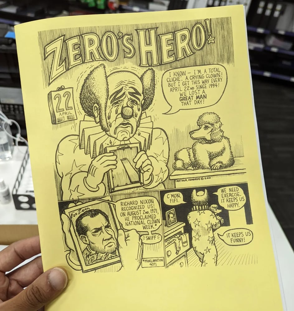 Image of Zero's Hero by Art Hondros