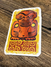 Marquesan Tiki sticker