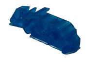 Image 1 of Bionicle Metru Eye Stalk (Resin-printed, trans-dark blue)