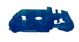 Image of Bionicle Metru Eye Stalk (Resin-printed, trans-dark blue)