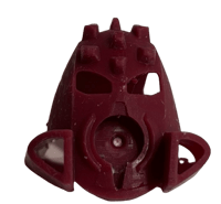 Image 2 of Bionicle Great Kanohi Ruru (Resin-Printed, Dark Red)