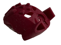 Image 1 of Bionicle Great Kanohi Ruru (Resin-Printed, Dark Red)