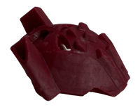 Image 4 of Bionicle Great Kanohi Ruru (Resin-Printed, Dark Red)