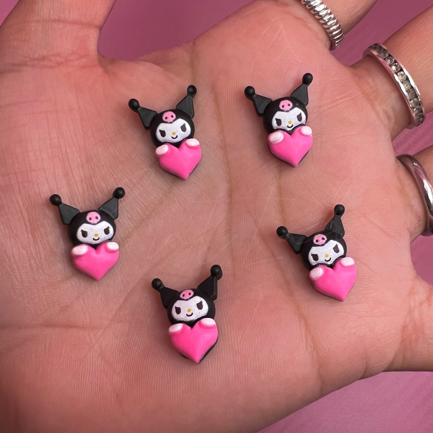 Kuromi With Body Small Charms – BRCNails Tips & Pieces