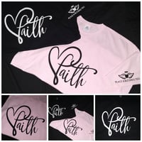 Image 1 of FAITH HEART TSHIRT FOR VALENTINES