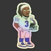 Damar Hamlin Holo Stickers