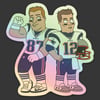 Dope-N-Goat Pats Holo Stickers