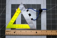 Image 2 of Visto Safety Triangle - Yellow