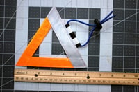 Image 2 of Visto Safety Triangle - Orange