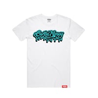 Cartel Money Teal Drip Tee