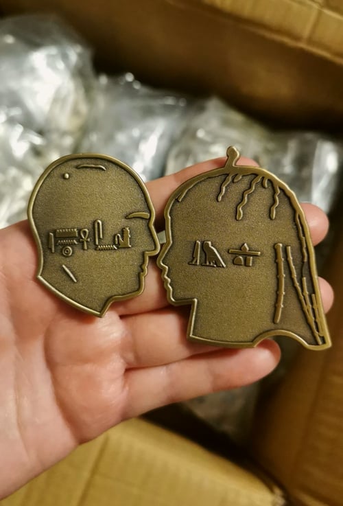 Image of 'ROUGH' Silhouette Pin Sets