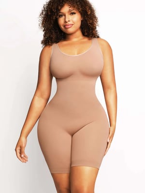 Eco-friendly Seamless Outerwear Jumpsuit Shapewear