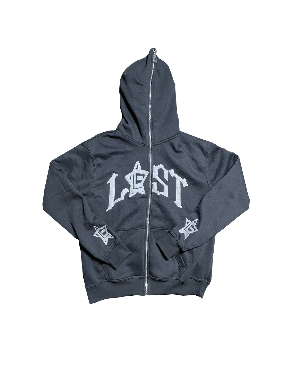 LOST FULLZIP- BLACK 