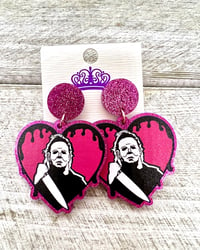 Image 1 of Kill for you earrings ❤️