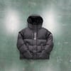 JUST IN : DECODED HOODED PUFFER 2.0 JACKET (Black)