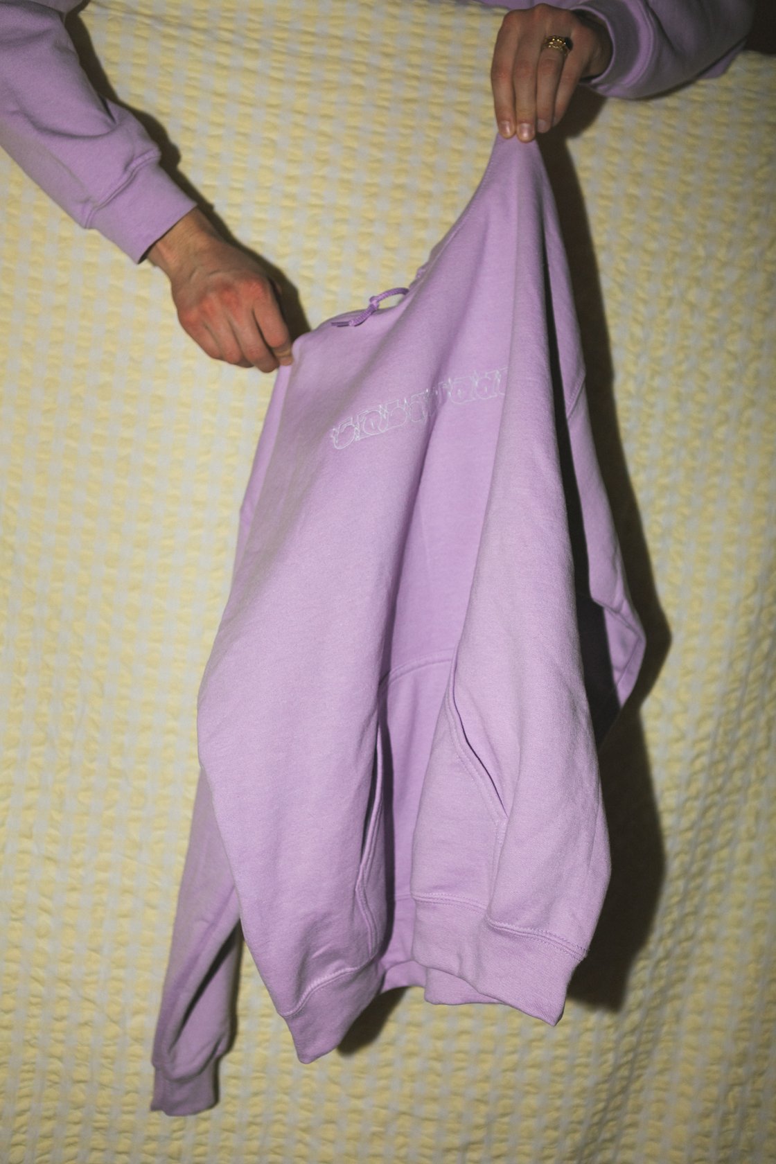 Image of orchid hoodie