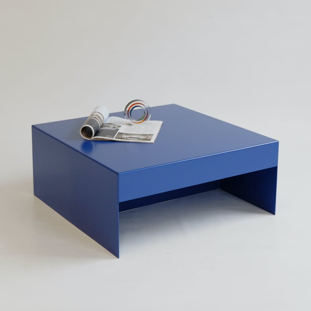 Image of Ex-display Single Form Coffee Table in Blueberry 