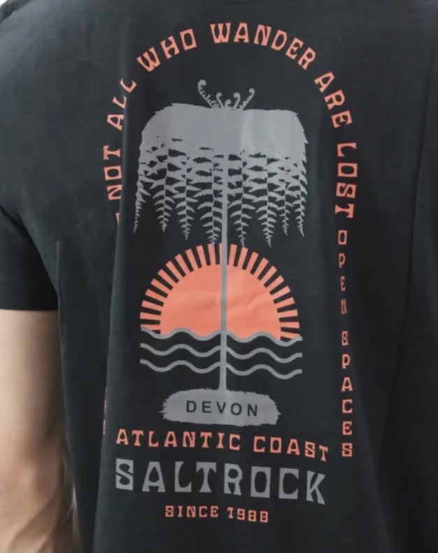 Image of Saltrock rays and waves t-shirt 