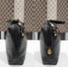 Image of Vtg. Gucci Black Pebbled Leather Crossbody Bag