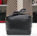 Image of Vtg. Gucci Black Pebbled Leather Crossbody Bag