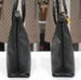 Image of Vtg Gucci Black Mini Monogram Tote Bag