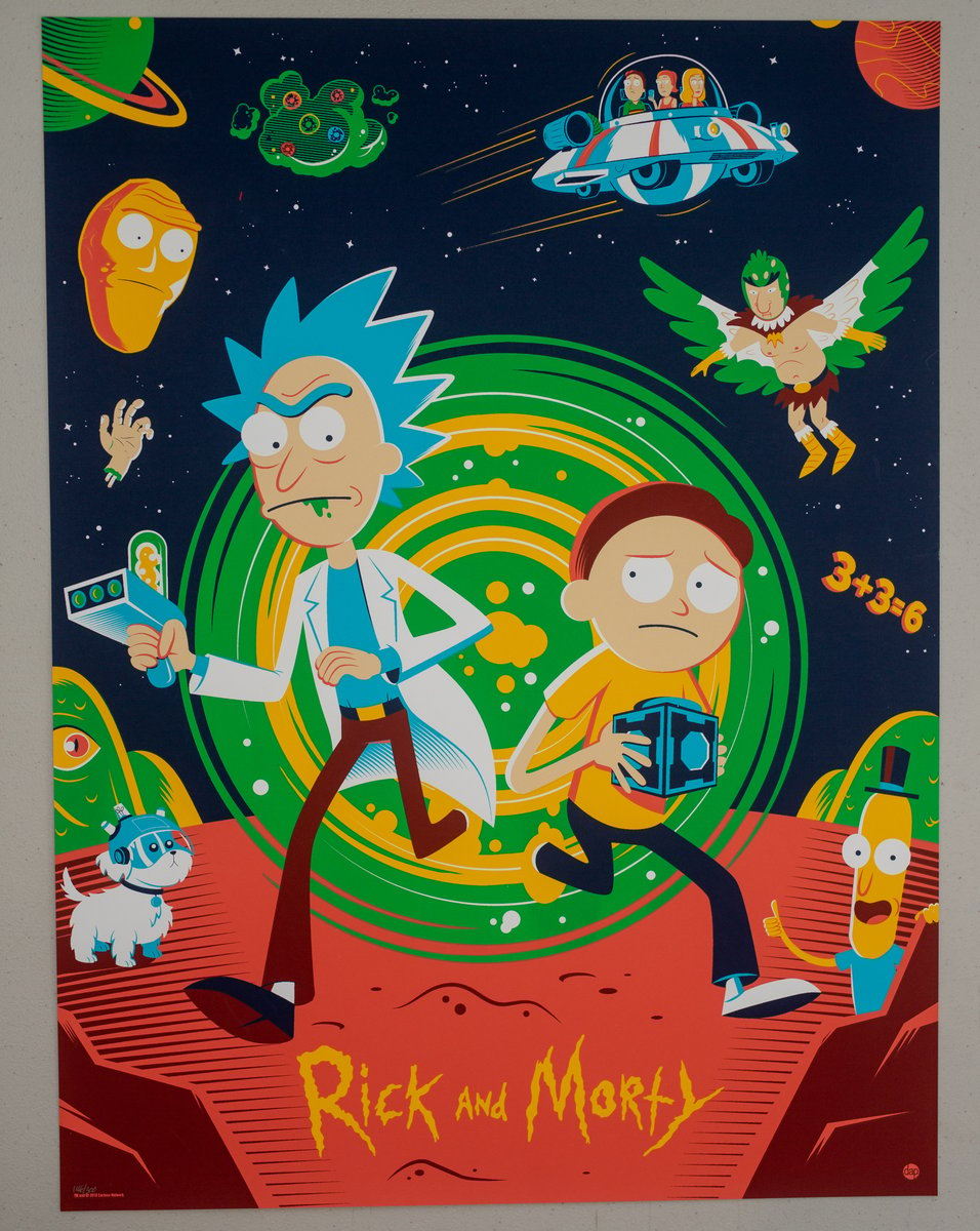 Dave Perillo Rick and Morty | printstore