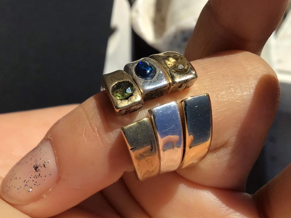 Image of Gemstone Tunnel Vision ring