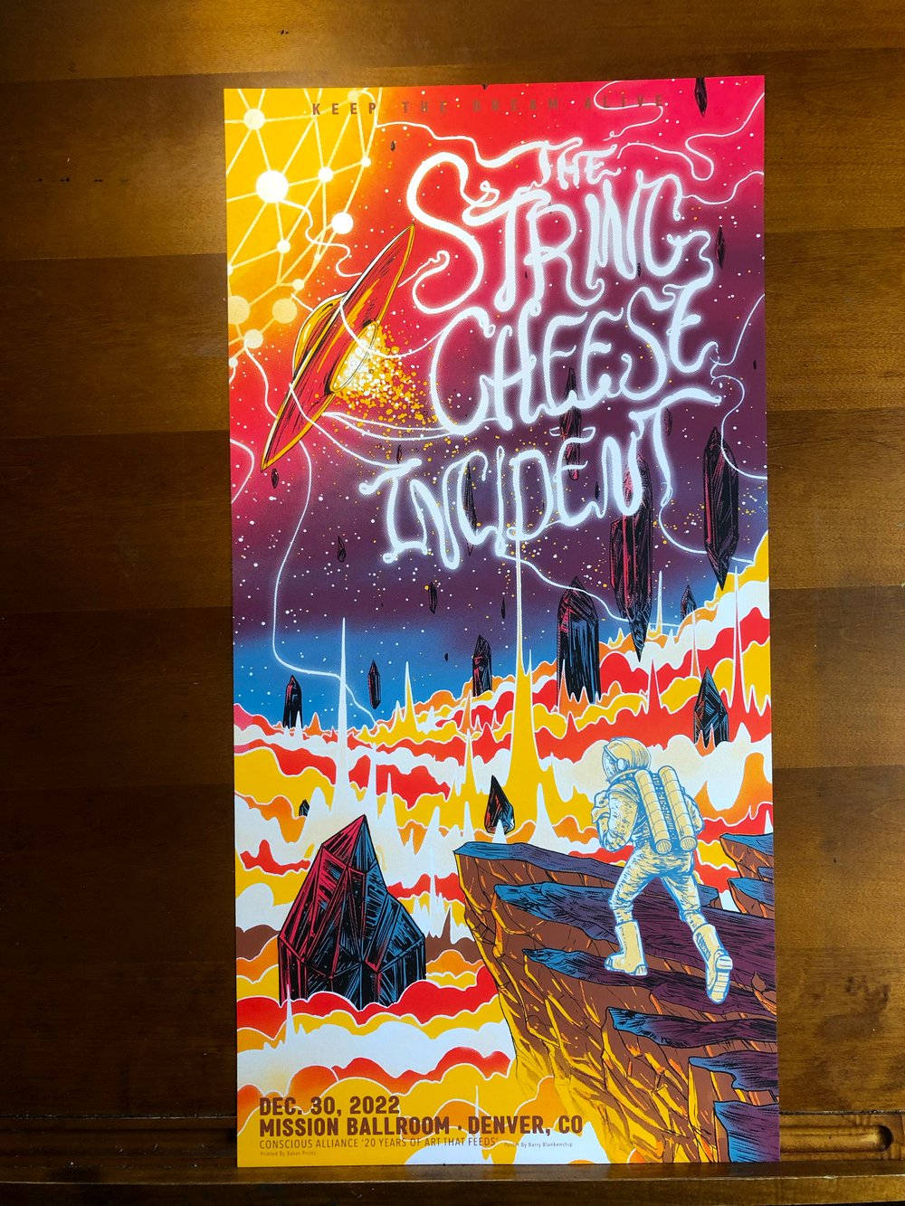  String Cheese Incident NYE Triptych  Cut set