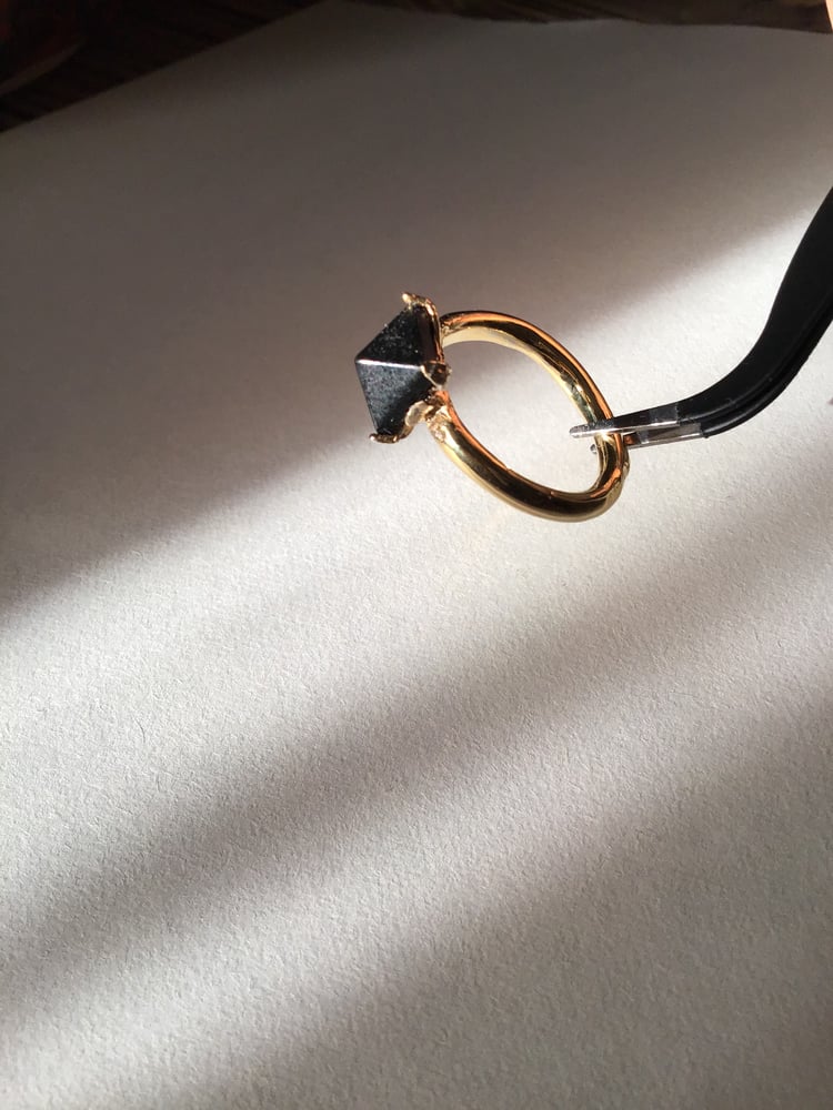 Image of Black Onyx ring