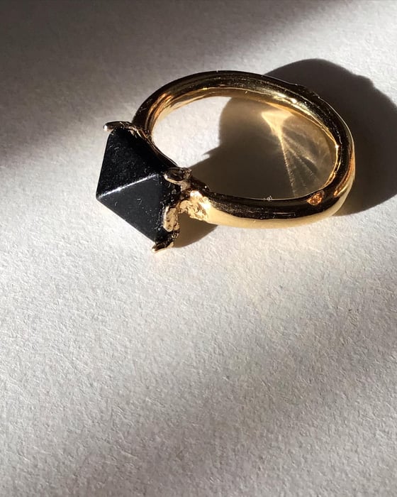 Image of Black Onyx ring