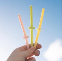 Image 2 of Smoo Silicone Straw Set 4pcs + straw + bag