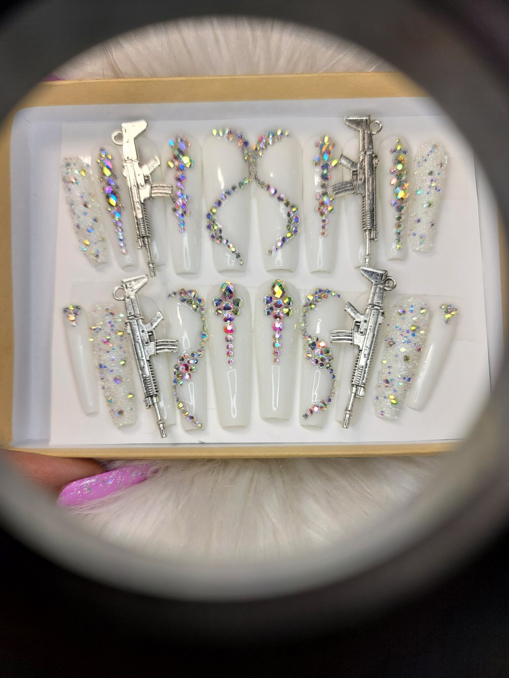 Image of white chopper