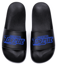 Image 5 of Project Torque Slides (Blue/Purple Chrome Logo)