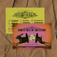 Image 1 of SCRATCH-OFF FORTUNE CARD: "FORTUNES OF MYSTERY"