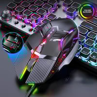 6 Button LED Silent Gaming Mouse
