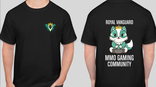 RVC Logo Front Full Mascot On Back T-Shirt