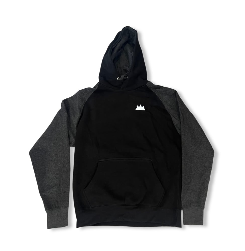 Image of Charcoal/Black Two Tone Hoodie