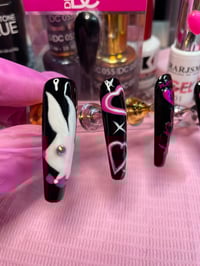 Image 4 of OLD SKOOL BLK PLAYBOY BUNNY SET 
