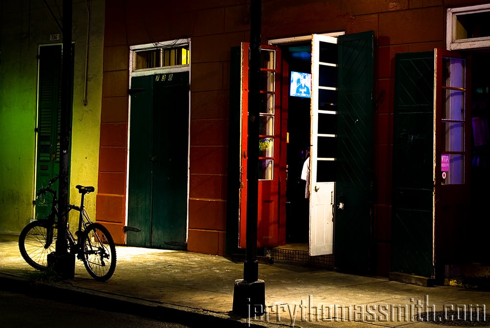 Limited Edition (25 prints): "3 Doors New Orleans"